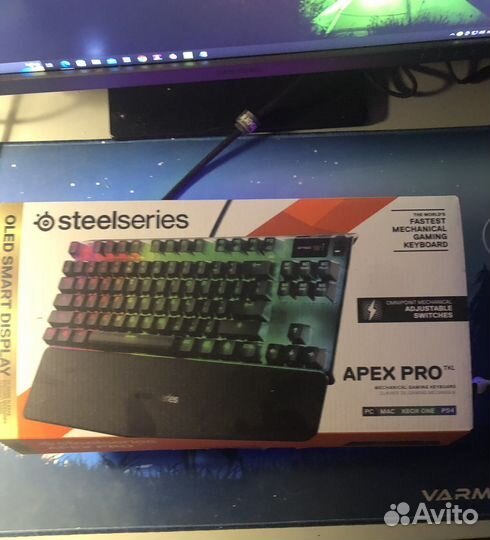 Игровая клавиатура steelseries apex pro tkl