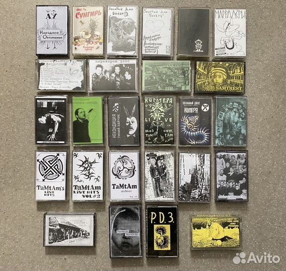 Кассеты русский панк-рок, пост-панк, хардкор NEW