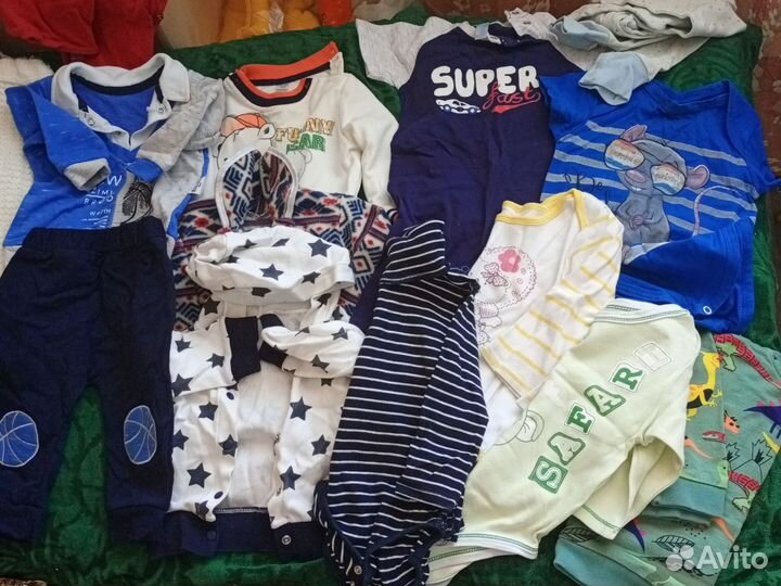 Вещи пакетом на мальчика месяцев 3 до года