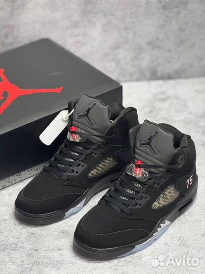 Кроссовки nike air jordan 5 retro psg