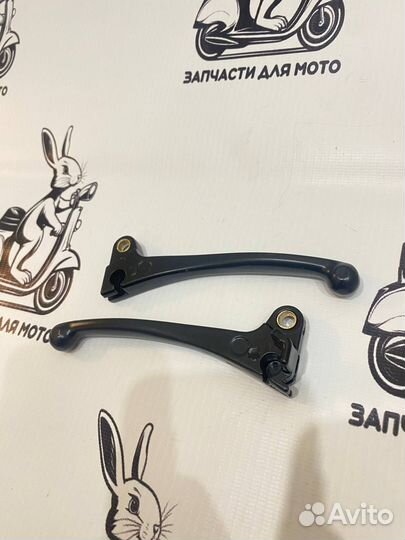 Рычаг тормоза левый + правый DIO/tact барабанный т