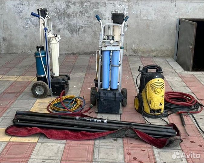 Оборудование для мойки фасадов