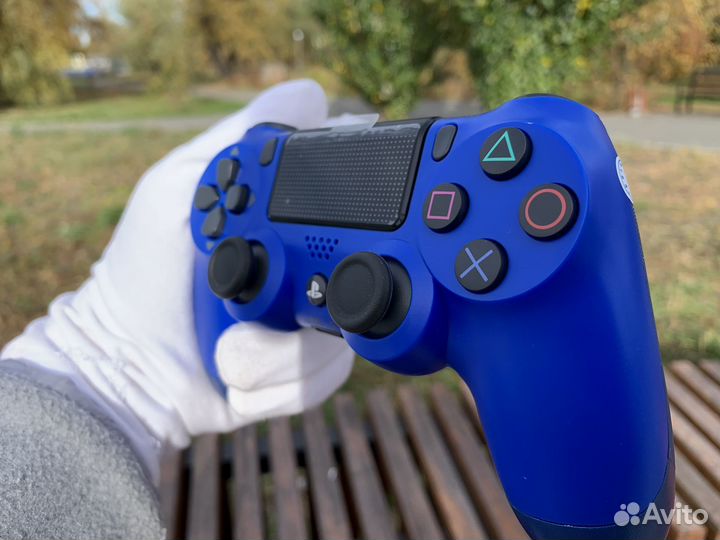 Геймпад dualshock ps4 синий