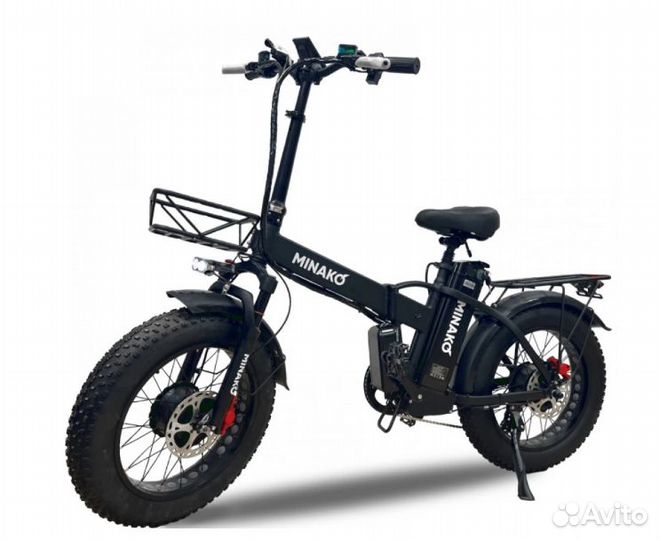 Электровелосипед Minako F10 dual