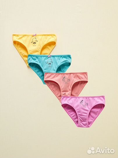 Плавочки 4 шт. (3-4 года)