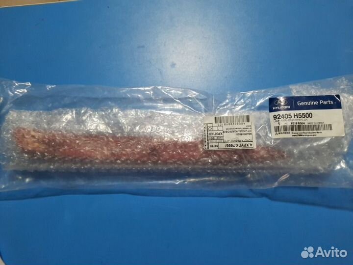 Катафот бампера задний левый Hyundai Solaris 2