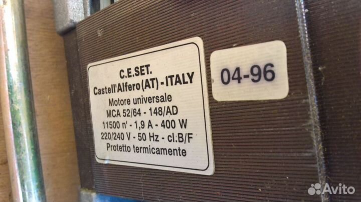 Барабан (нержавейка) и электродвигатель Indesit