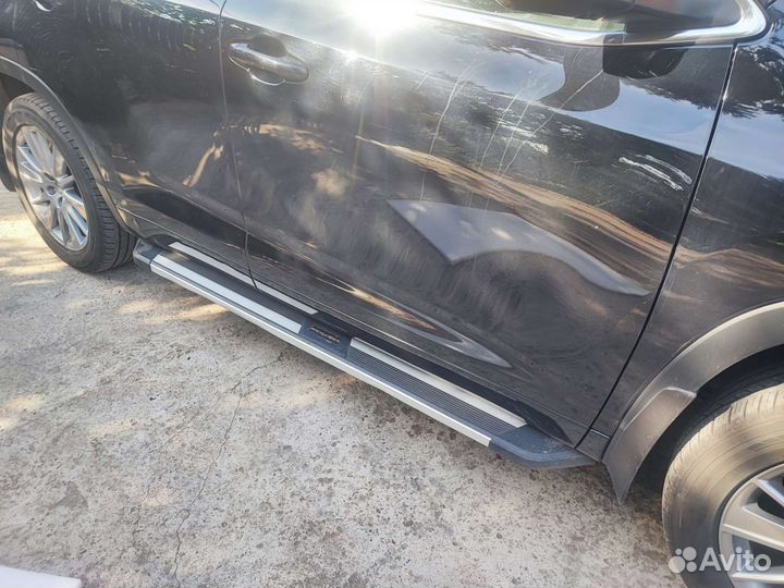 Подножки пороги Toyota highlander 3 поколение