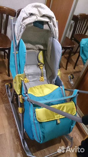 Санки коляска ника