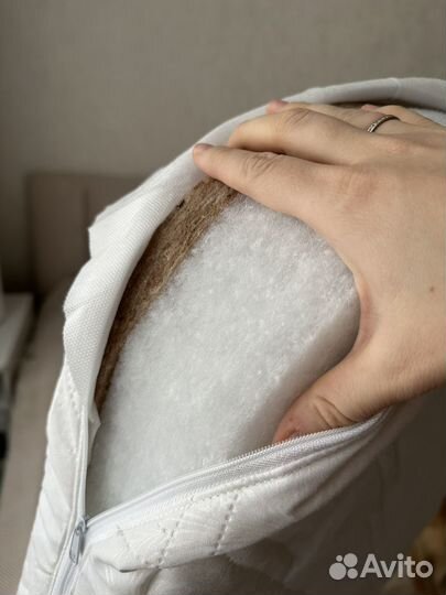 Детский матрас 60/85 на овальную кроватку