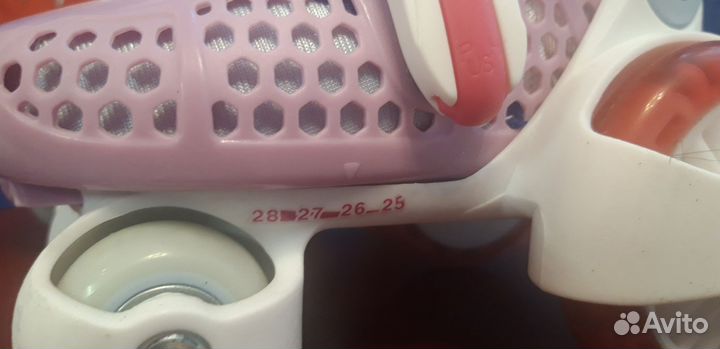 Роликовые коньки детские раздвижные