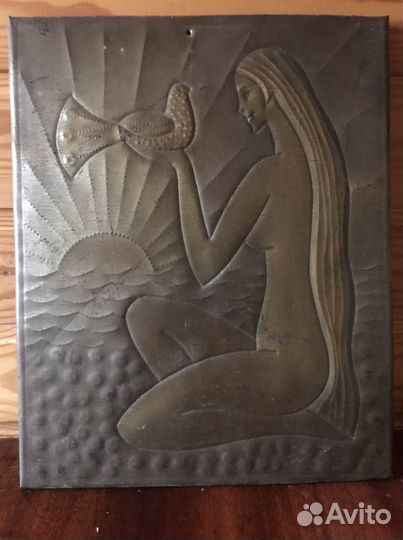 Чеканка панно СССР