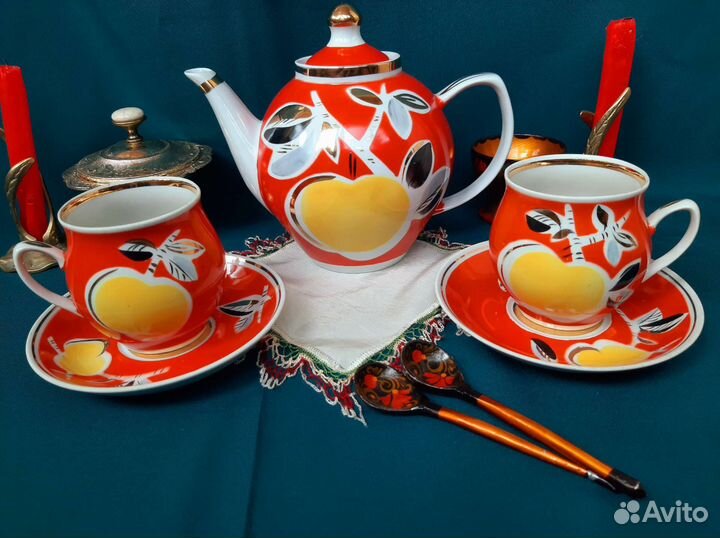 Редкий чайный сервиз Полоне 