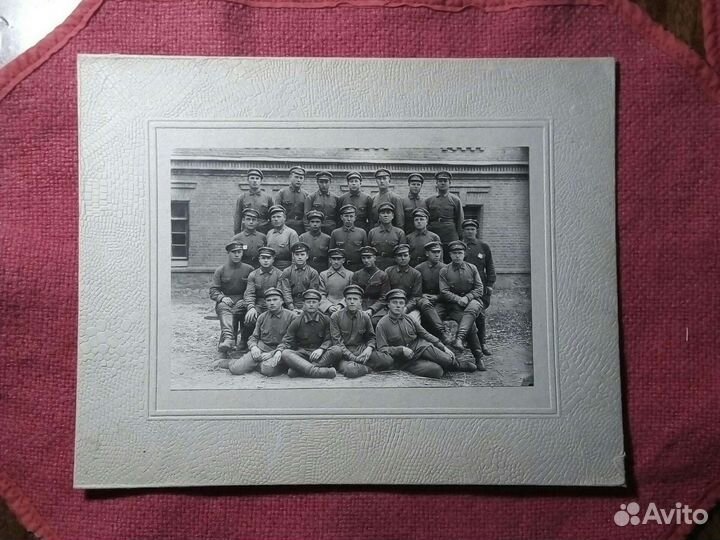 Фото /взвод солдат/ 1920e. годы. СССР