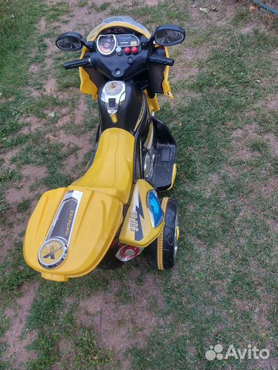 Детский мотоцикл на аккумуляторе бу