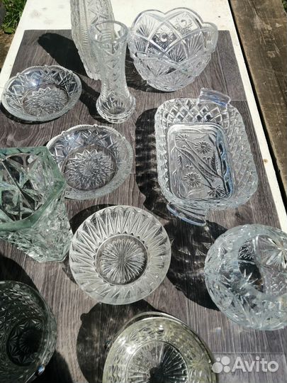 Хрустальная посуда СССР