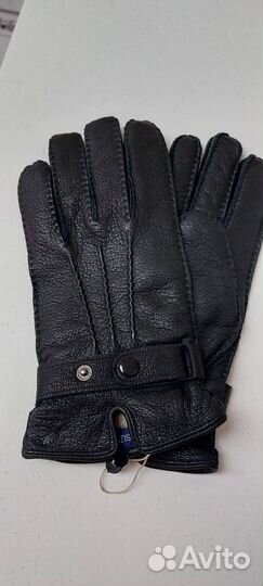 Перчатки мужские из оленьей кожи на шерсти