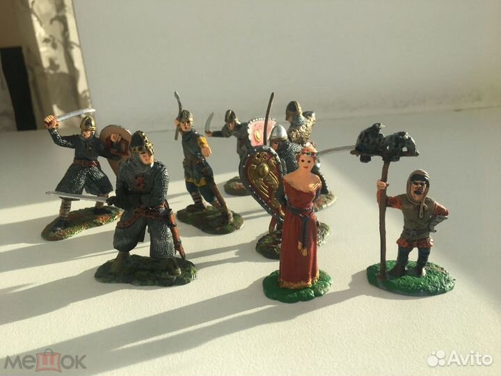 Солдатики conte (Канада) - Викинги,Норманны.Саксы