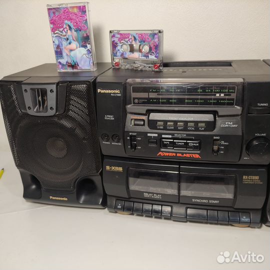 Магнитофон panasonic RX-CT890 и кассета мэйбиленд