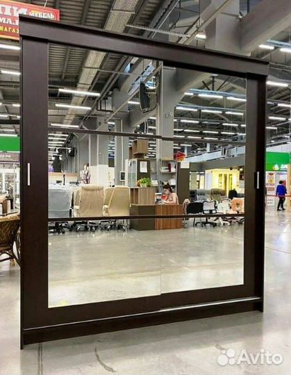 Шкаф-купе с зеркалом 200 см Новый / Доставка 1-5д