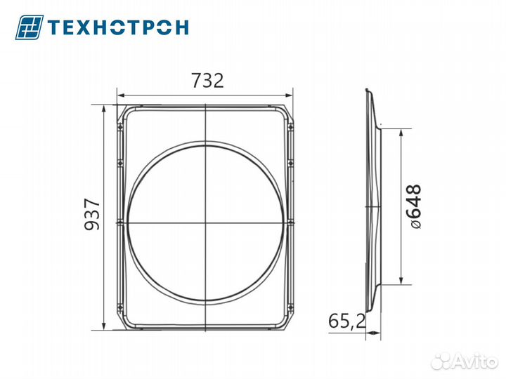 Кожух вентилятора 21-052