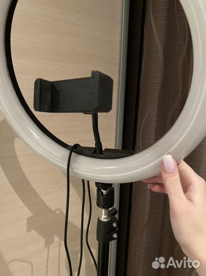 Кольцевая лампа 33 см