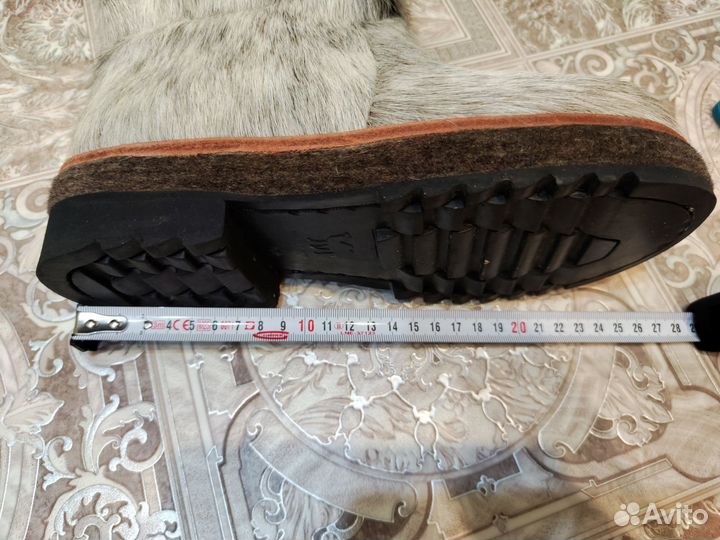 Монгольские унты из оленя женские