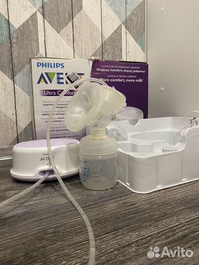 Молокоотсос avent электрический