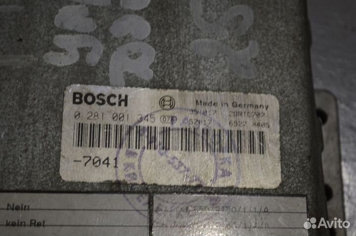 Блок управления двигателем MAN 3-series 19.343 (01