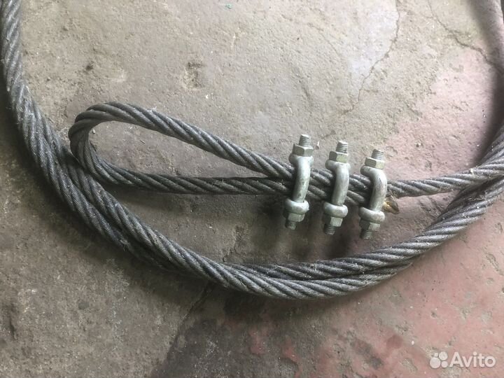 Тросс стальной буксировочный