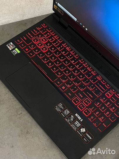 Acer nitro 5 ryzen 5 6600/rtx3050/512gb/8gb