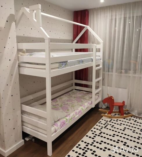 Двухъярусная детская кровать новая