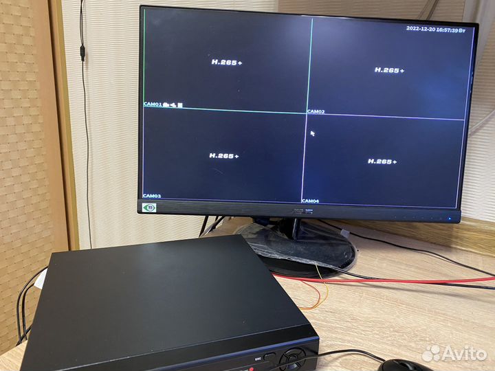 Гибридный видеорегистратор 1080N 4 канала