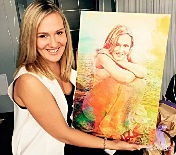 Портрет на холсте 40х60