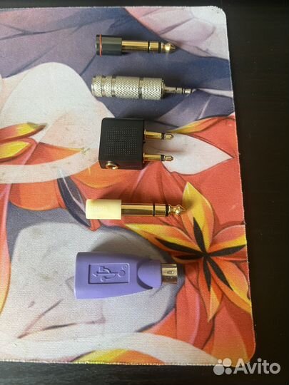 Переходник jack 3.5 на 6.3 и другие