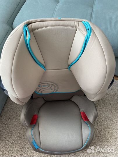 Автокресло cybex solution x2-fix 15-36кг