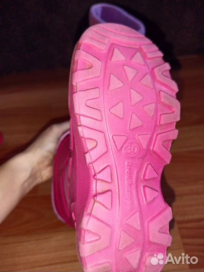 Сапоги пенка с чулком