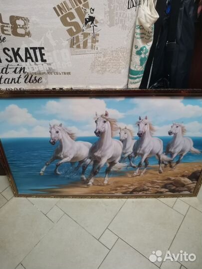 Картина лошадей