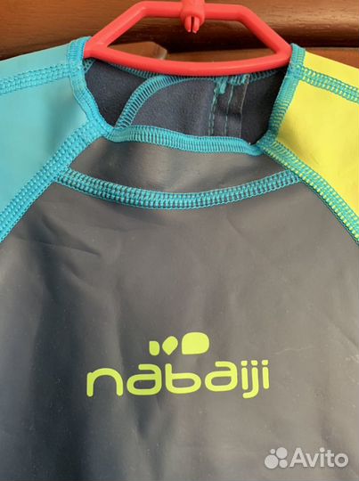 Гидрокостюм детский 5-6 лет и очки Декатлон