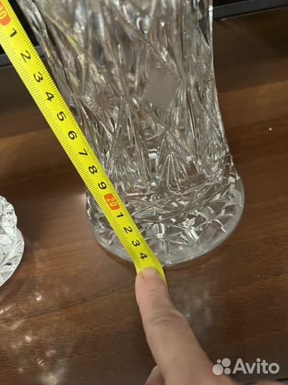 Ваза хрусталь