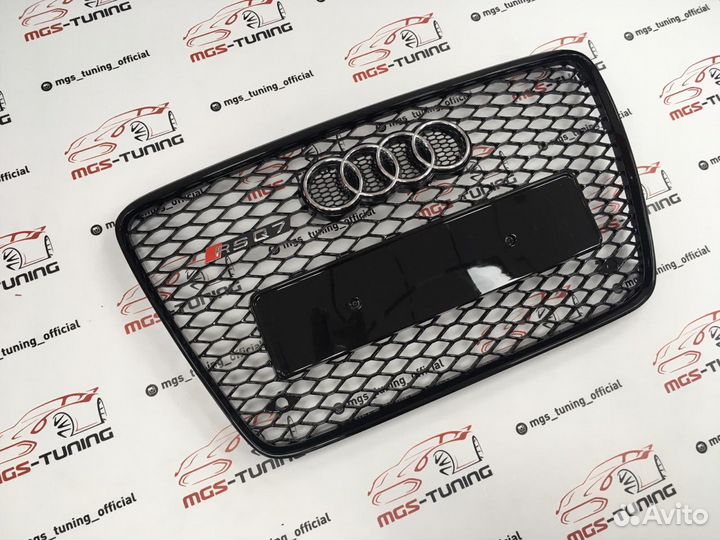 Решётка на Audi Q7 06-15гг. RSQ7 дизайн 2