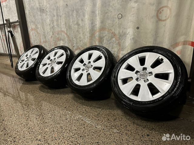 Оригинальные колеса р 17 audi с летом купить в Туле | Авито