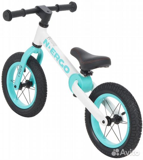 Беговел N.Ergo Aero X3, голубой