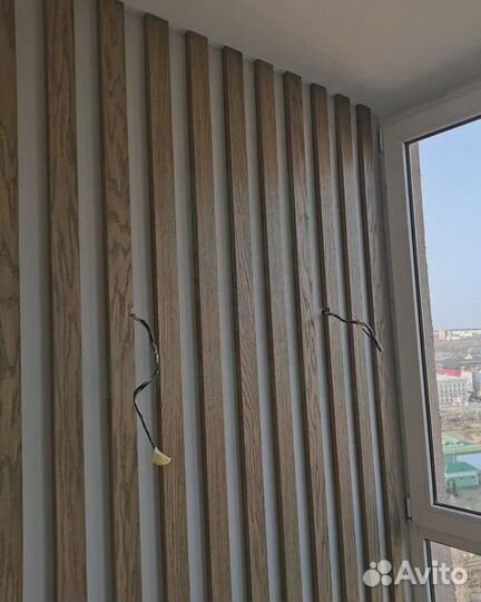 Декоративные рейки из мдф 12 шт