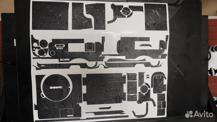 Наклейка на камеру sony zv-e10 Против царапин