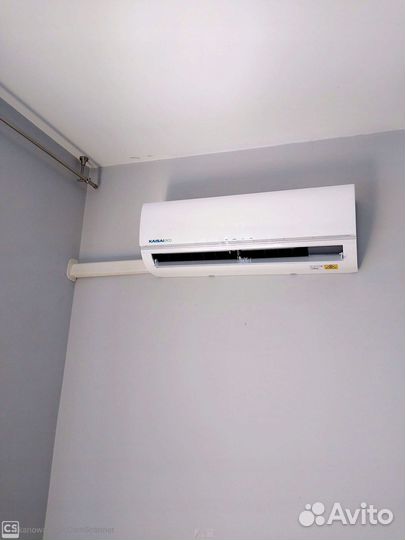 Новые сплит-системы+установка