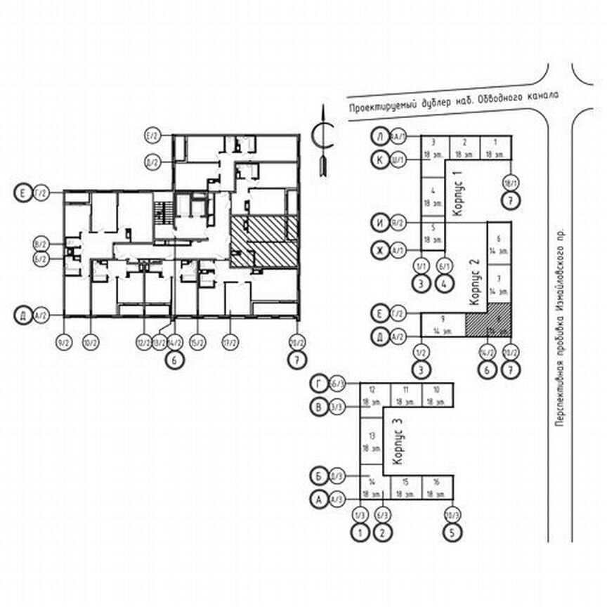 1-к. квартира, 45,7 м², 14/14 эт.