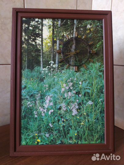 Часы картина Молния настольные настенные