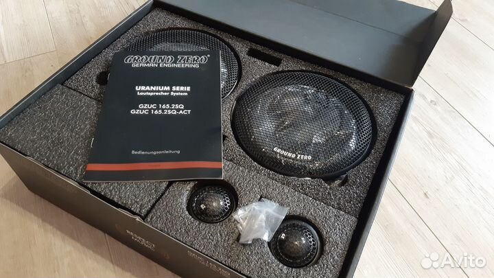Ground Zero uranium gzuk 165SQ автоакустика