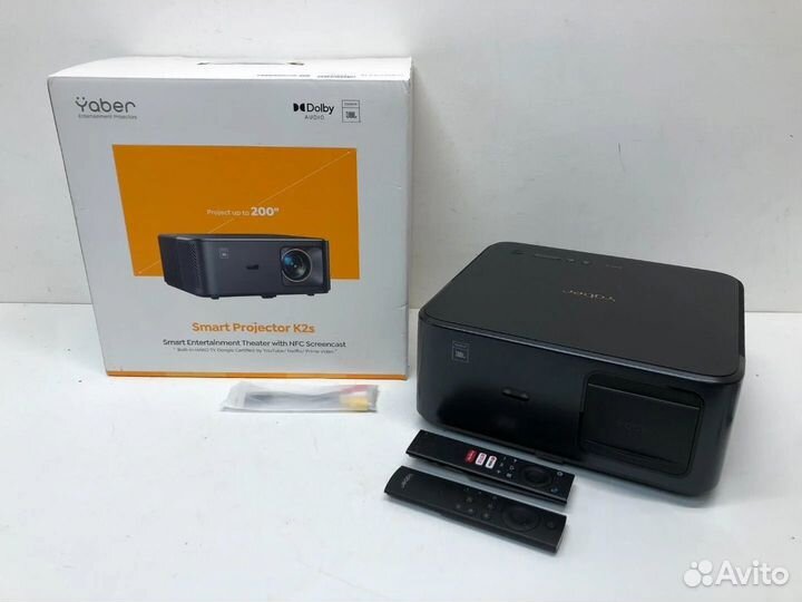 Новый проектор Yaber k2s с колонками JBL